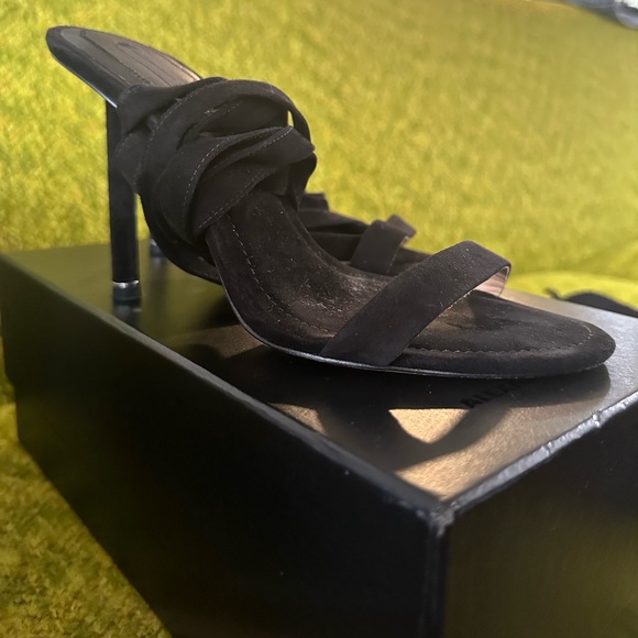 Alexander Wang Evie Suede Wrap Around Sandals size 37 - Picture 8 of 10